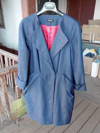 демисезонное женское пальто Samange - Харьков, Харьковская область