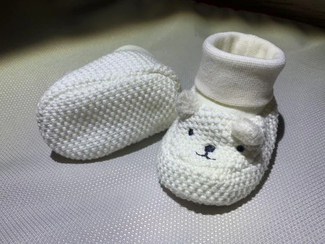 Вязаные Пинетки H&M, обувь для новорожденных - Николаев, Львовская область