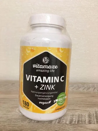 Вітаміни С Vitamin C 1000mg + Zink 180 - Ивано-Франковск, Ивано-Франковская область