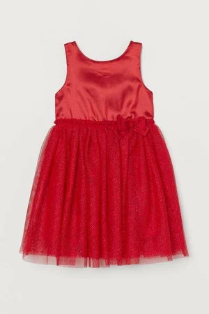 Платье H&M 7-8 лет нарядное красное - Харьков, Харьковская область