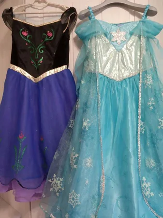 Шикарные платья Ельзы и Анны на 6-8 лет - Николаев, Львовская область
