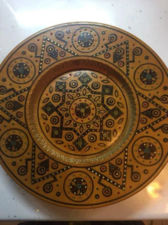 Косовская деревяная тарелка резьба по дереву - Львов, Львовская область