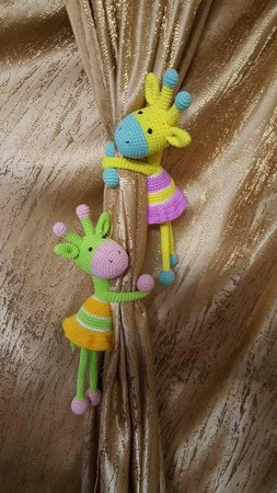 Повязка подхват для штор жирафик. Жираф. Декор для детской - Николаев, Львовская область