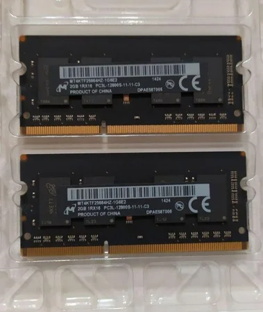 Оперативная память для ноутбука Micron SODIMM DDR3L 2Gb 1600MHz 12800s - Киев, Киевская область