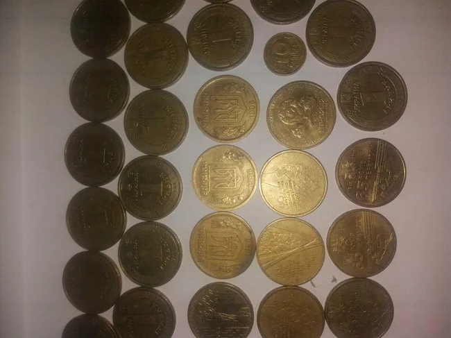 Продам монети 1 гривня - Львов, Львовская область