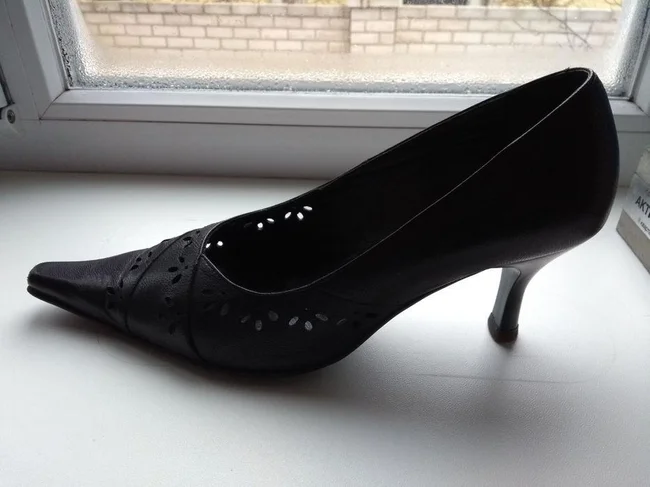 Кожаные женские туфли "Лидер" 38 размер - Херсон, Херсонская область
