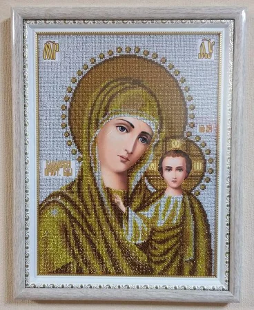 Вышитая икона БМ Казанская - Запорожье, Запорожская область