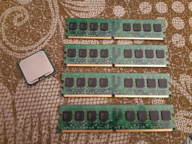 Процессор Intel и оперативная память DDR2 PC800 - Киев, Киевская область