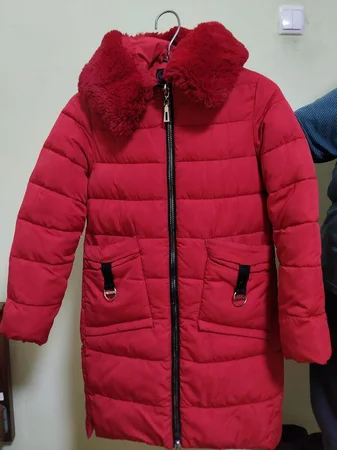 Зимнее пуховое пальто на девочку зимняя куртка пуховик аляска - Новоград-Волынский, Житомирская область