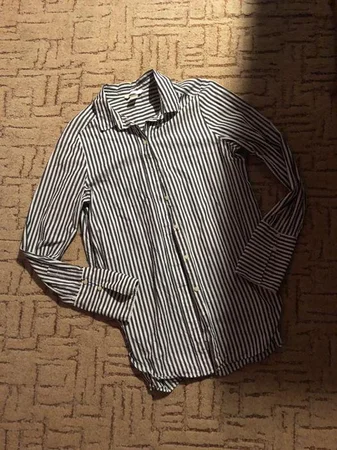 Рубашка в лінію рубашка оверсайз рубашка в полоску рубашка оверсайз - Белая Церковь, Киевская область