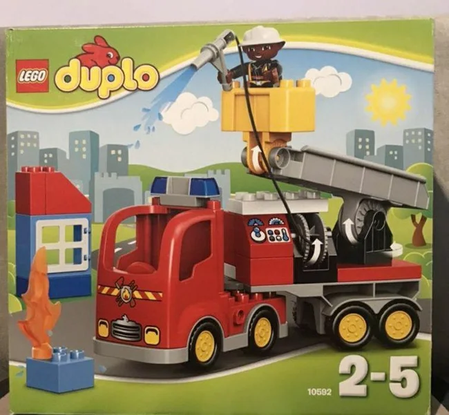Набор Лего дупло  Duplo "Пожарная машина" 100% оригинал - Киев, Киевская область