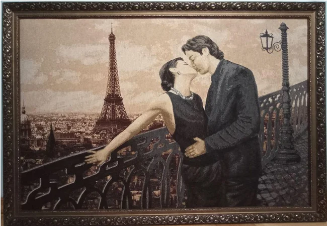 Картина "Поцілунок в Парижі" - Львов, Львовская область