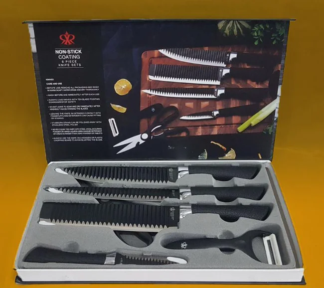 Swiss family качественный набор ножей c керамическим покрытием - Одесса, Одесская область