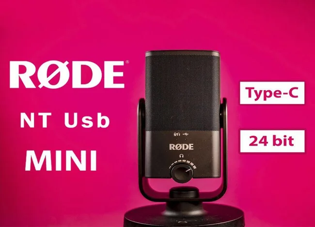 Микрофон RODE NT Usb Mini, Type C, 24 bit ! - Кременчуг, Полтавская область