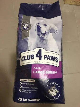 Продам корм для собак Клуб 4 Лапы 20 кг - Хмельницкий, Хмельницкая область