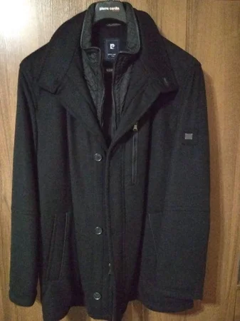 Пальто (куртка) Pierre Cardin черного цвета - Киев, Киевская область