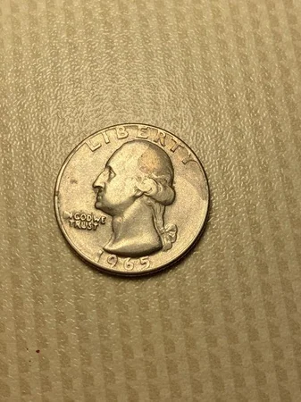 Монета Liberty Quarter Dollar 1965 года - Николаев, Львовская область