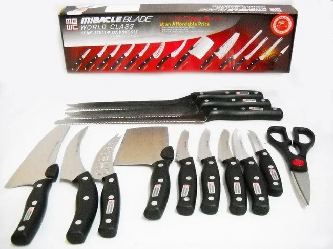 Набор профессиональных кухонных ножей Miracle Blade 13 в 1 - Киев, Киевская область
