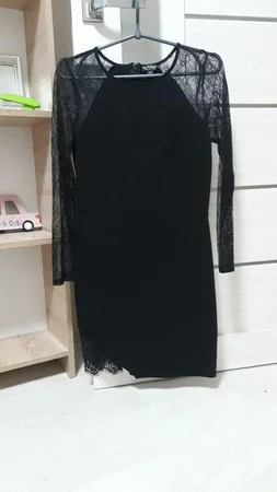 Платье черное (размер 36) - Полтава, Полтавская область