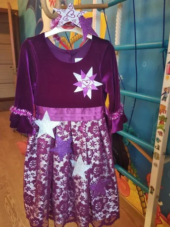 Платье костюм наряд звездочка зірочка прокат - Днепр, Днепропетровская область