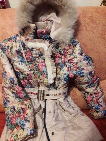 Зимняя куртка пуховик на девочку - Запорожье, Запорожская область