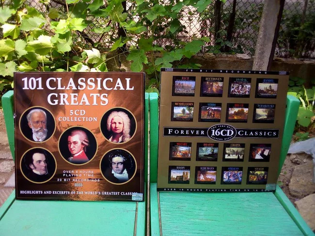 Классическая музыка 101 Classical Greats 5 CD. Forever Classics 16 CD - Белгород-Днестровский, Одесская область