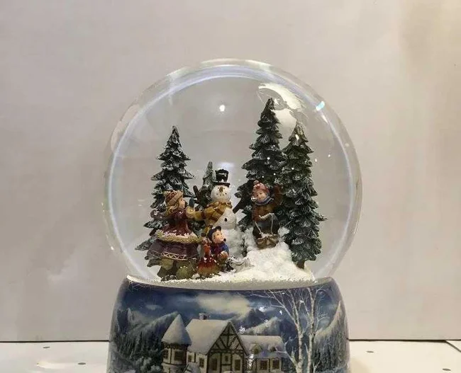 Стеклянный снежный шар игрушка под елку - Полтава, Полтавская область