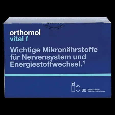 Orthomol vital f. Немецкие витамины для женщин, 30 дней, капсулы - Киев, Киевская область