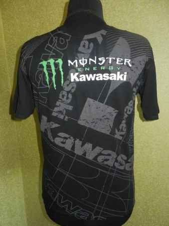 Футболка Kawasaki-Monster Energy, оригінал - Запорожье, Запорожская область