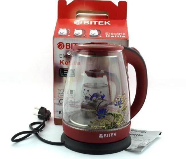 Электро чайник стекло с подсветкой BITEK - Сумы, Сумская область