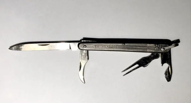 Складной титановый нож Восток 60-е годы СССР - Киев, Киевская область