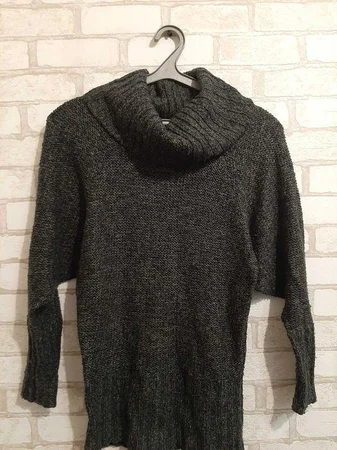 Теплый свитер тёмно-серого цвета - Днепр, Днепропетровская область