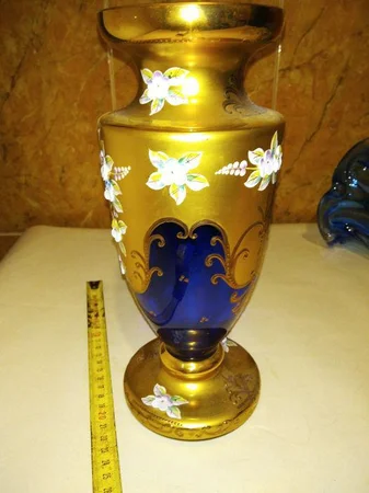 Продав вазу лепку производство Чехия 70 тые года - Новомосковск, Днепропетровская область