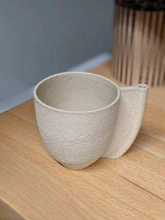 Чашка, кружка, напечатана на 3d принтере, керамика - Киев, Киевская область