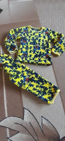 Теплая пижама для девочки на 3 - 4 годика. - Кропивницкий, Кировоградская область