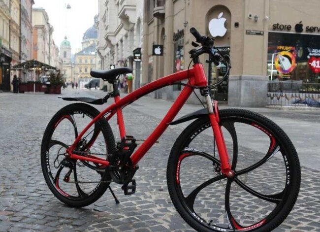 Хит Велосипед на дисках 26 красный литые диски - Днепр, Днепропетровская область