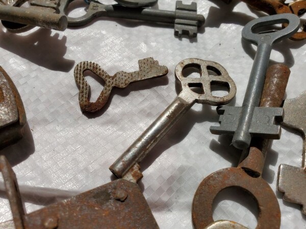 Ключи старинные, винтаж, декор. - Киев, Киевская область