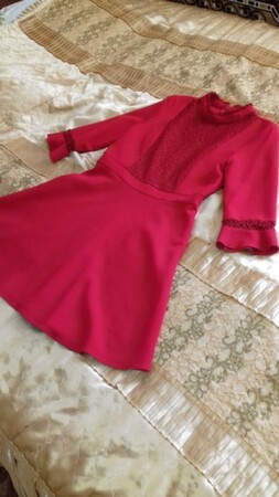 Платье красное Zara - Летичев, Хмельницкая область